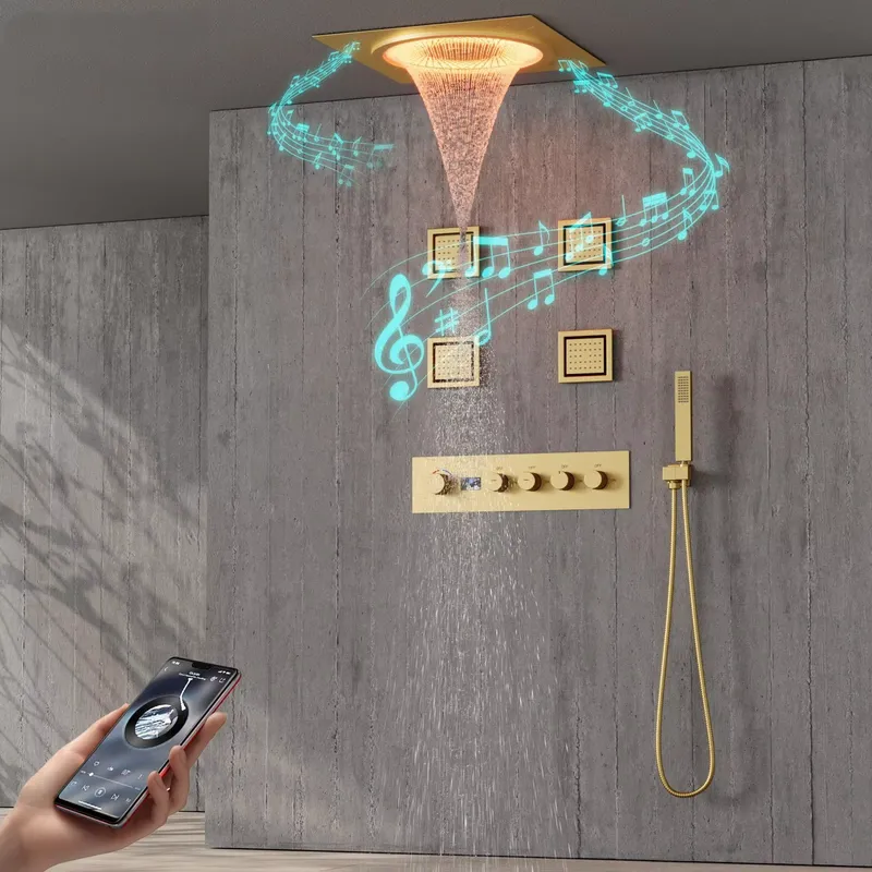 Spa & Wellness Hotel Olympia Mariánské Lázně - Juego de Ducha LED Inteligente con