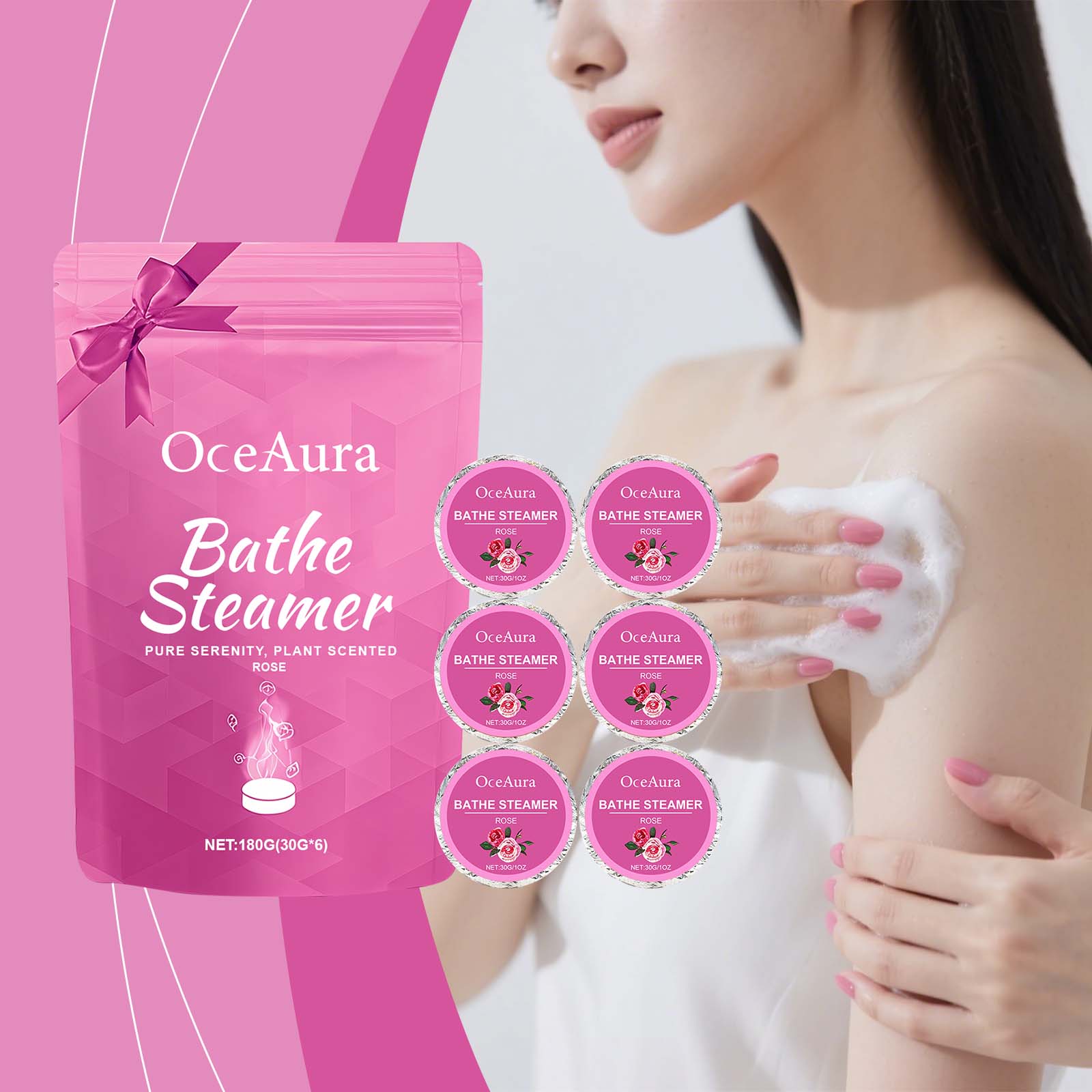 Shower Steamer Tablet - Vaporizadores de Ducha con Aromaterapia para