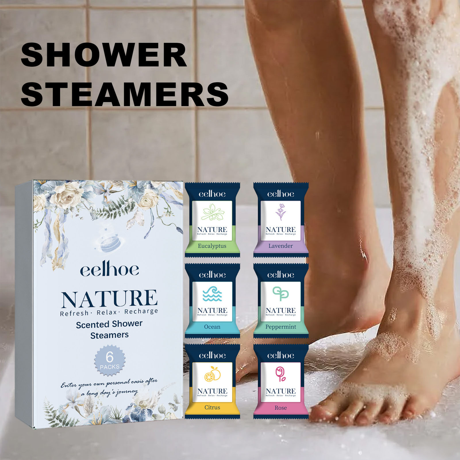Tabletas de ducha de aromatera - Shower Steamer Tablet reseña y precio