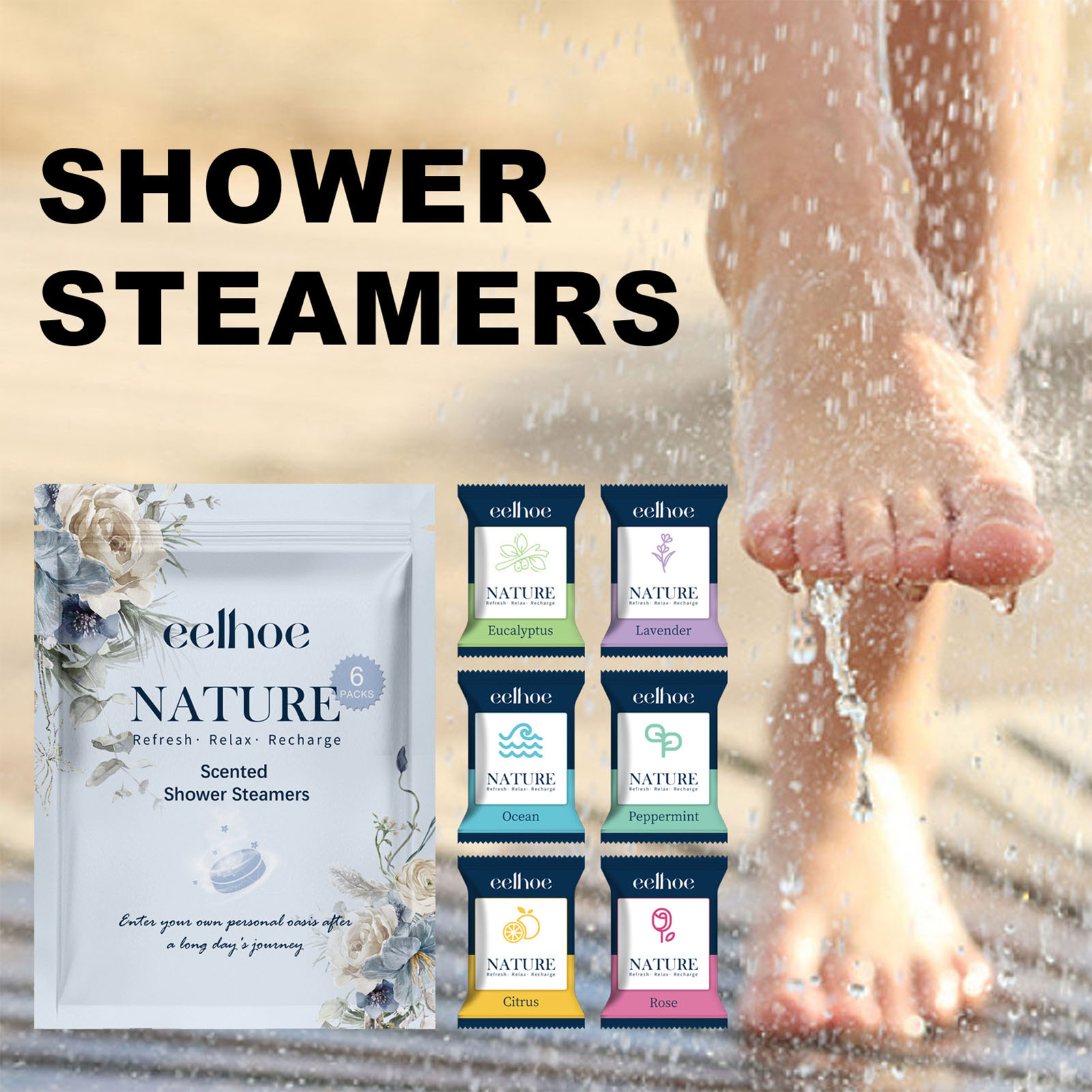 Tabletas de ducha de aromatera - Shower Steamer Tablet reseña y precio