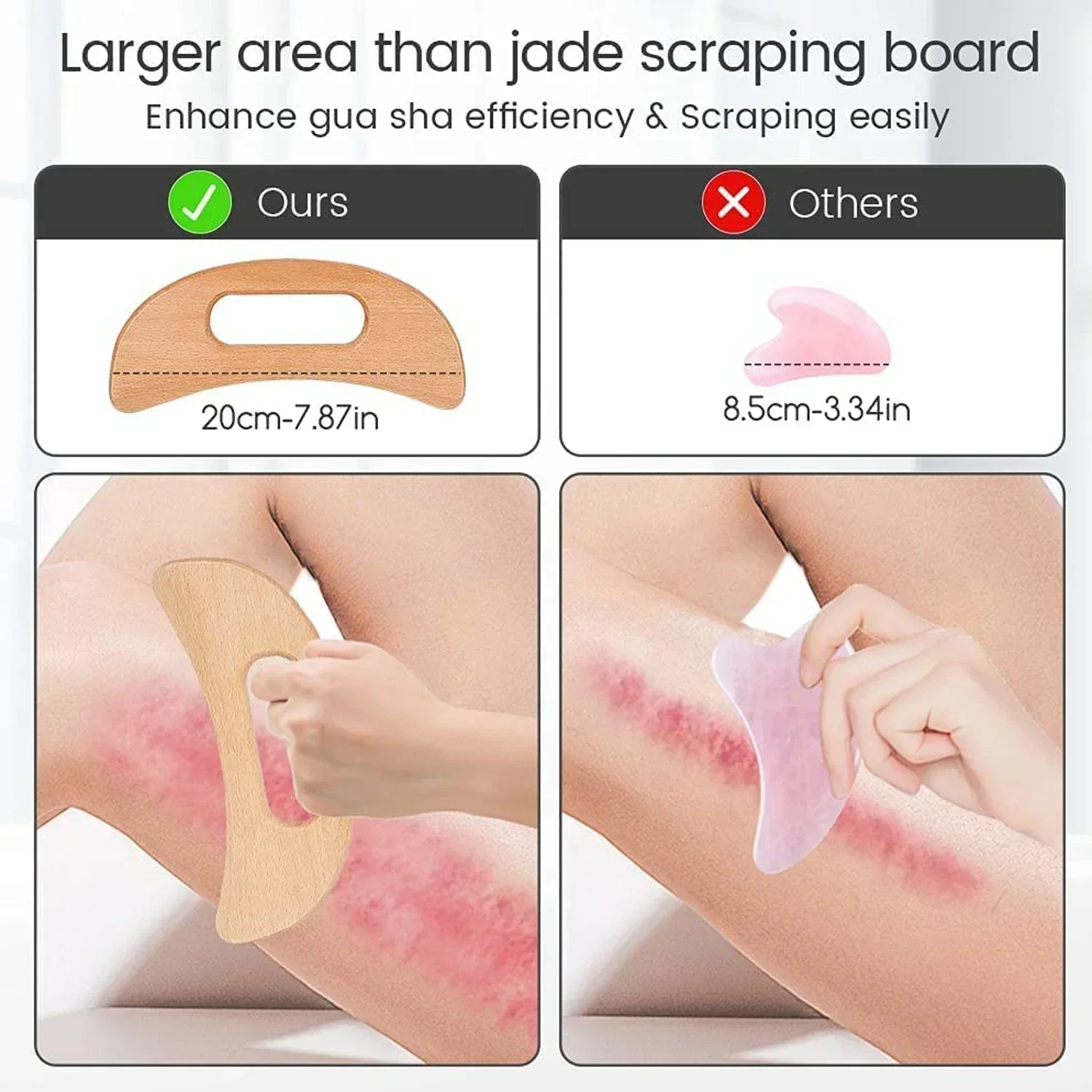 Herramienta de Madera Gua Sha  - Spa And Wellness reseña y precio