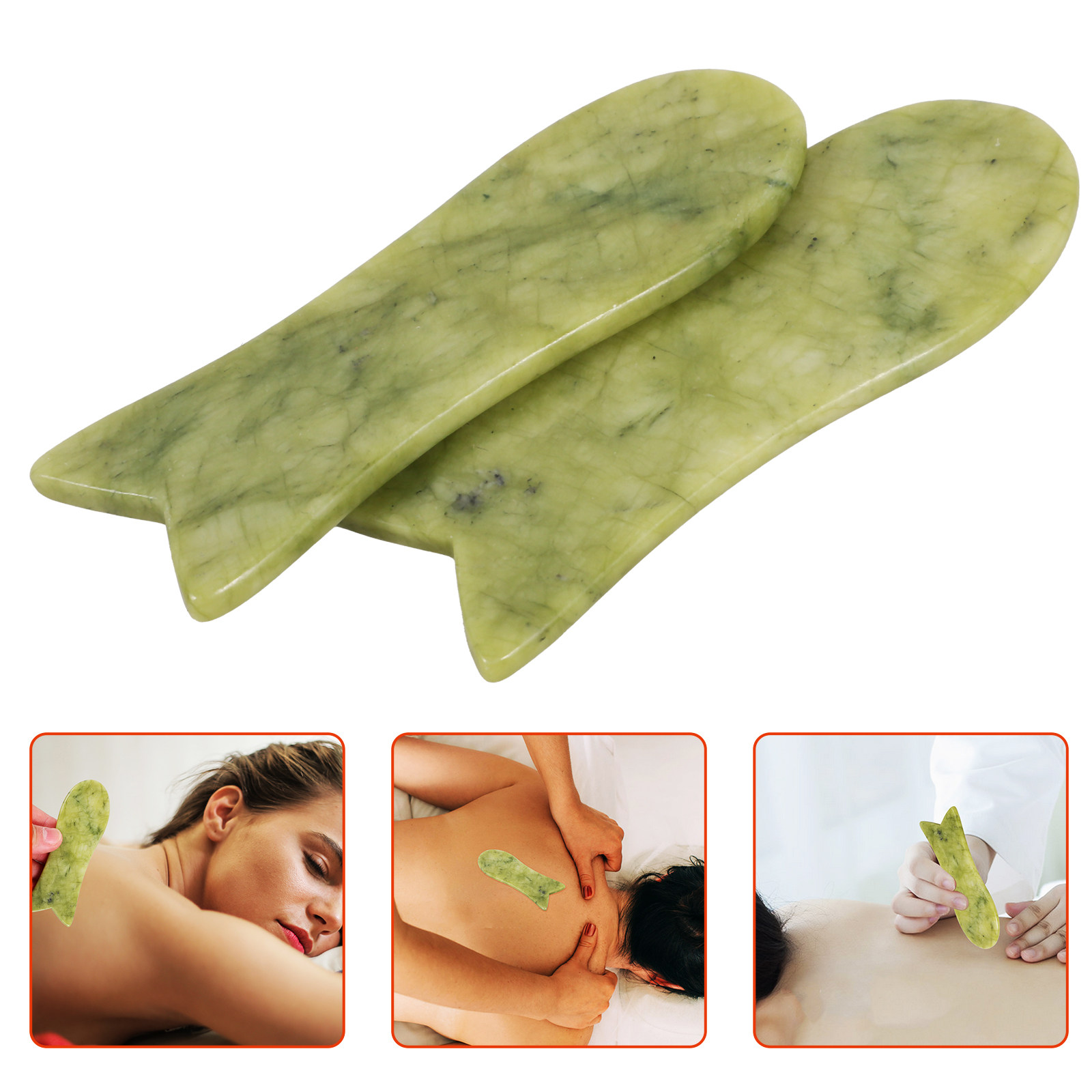 2 Piezas de Placas de Jade Nat - Spa And Wellness reseña y precio
