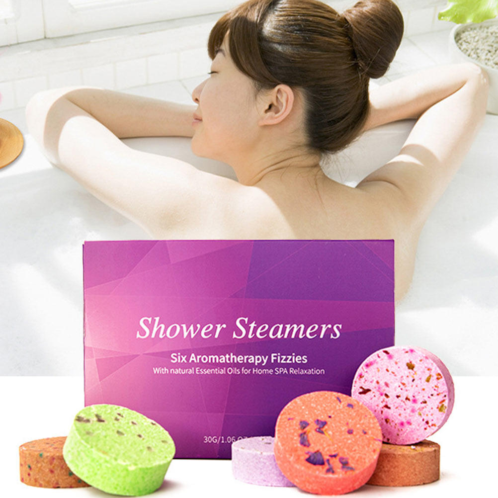 6 Tabletas Efervescentes Aromá - Shower Steamer Tablet reseña y precio